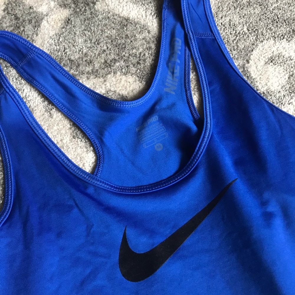 Nike royal blue tank top